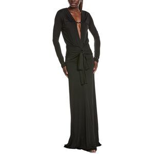 Paris Georgia Womens  Filomena Maxi Dress, Black